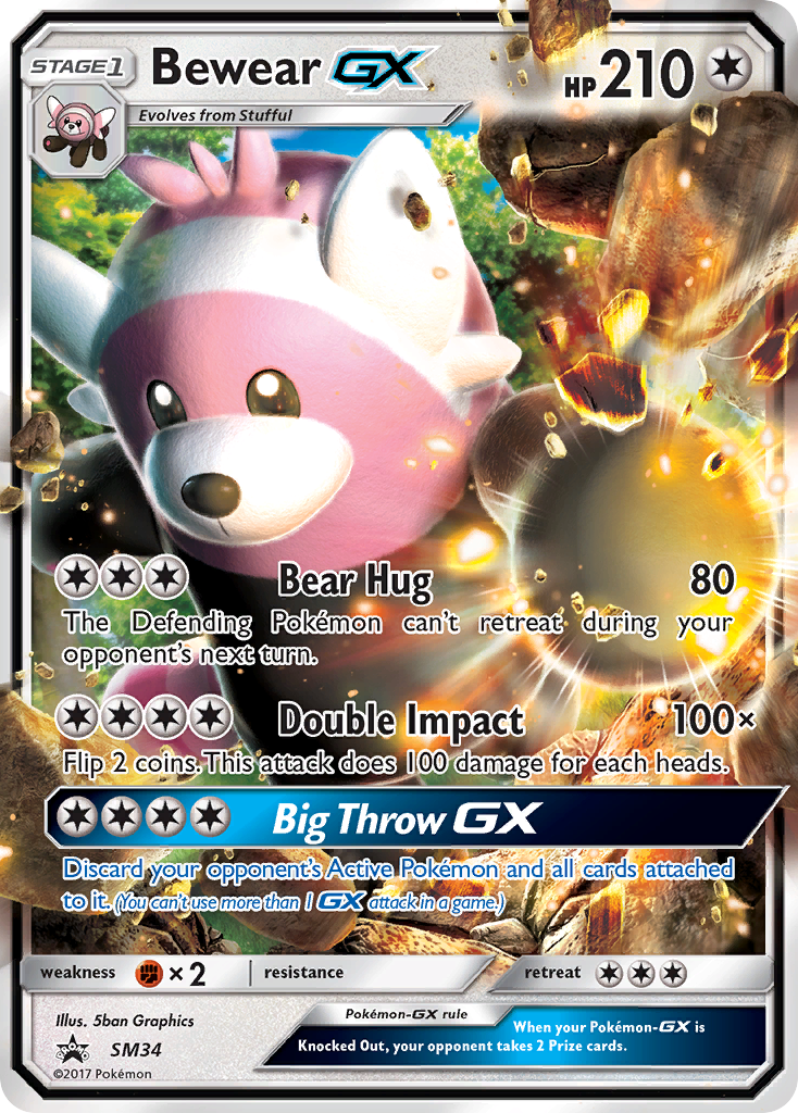 Bewear GX (SM34) [Sun & Moon: Black Star Promos] | Jomio and Rueliete's Cards and Comics