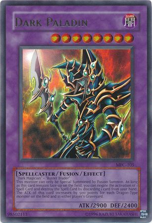 Dark Paladin (Reprint Artwork) [MFC-105] Ultra Rare | Jomio and Rueliete's Cards and Comics