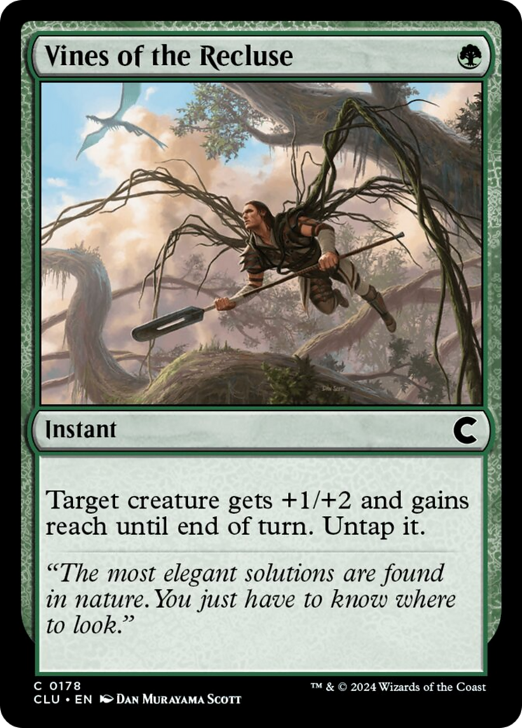 Vines of the Recluse [Ravnica: Clue Edition] | Jomio and Rueliete's Cards and Comics