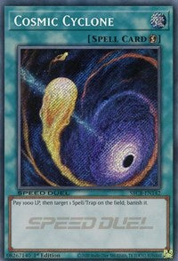 Cosmic Cyclone (Secret) [SBCB-EN142] Secret Rare | Jomio and Rueliete's Cards and Comics