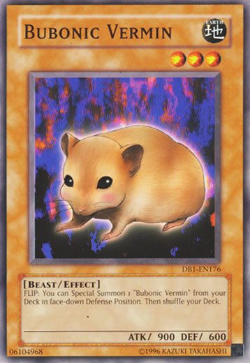 Bubonic Vermin [DB1-EN176] Common | Jomio and Rueliete's Cards and Comics