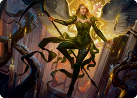 Sigarda, Champion of Light Art Card [Innistrad: Midnight Hunt Art Series] | Jomio and Rueliete's Cards and Comics
