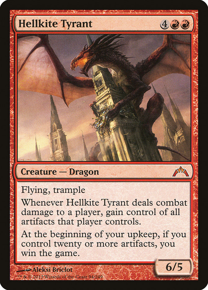 Hellkite Tyrant [Gatecrash] | Jomio and Rueliete's Cards and Comics