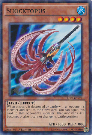 Shocktopus (Shatterfoil) [BP03-EN092] Common | Jomio and Rueliete's Cards and Comics