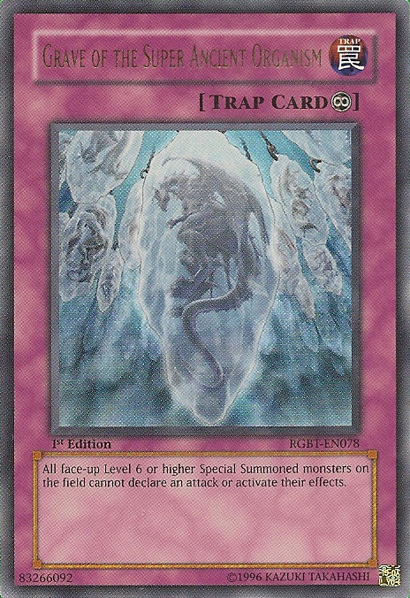 Grave of the Super Ancient Organism [RGBT-EN078] Ultra Rare | Jomio and Rueliete's Cards and Comics