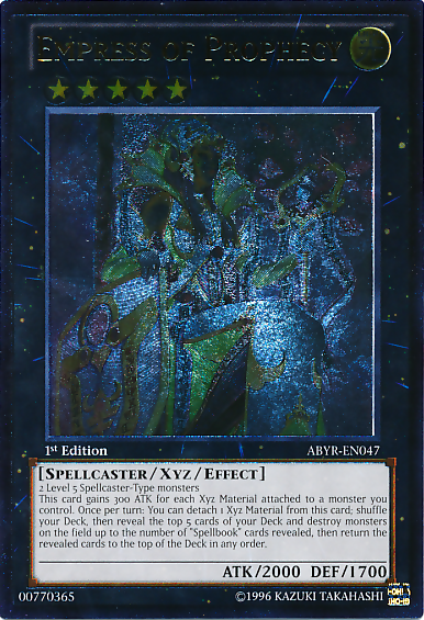 Empress of Prophecy (UTR) [ABYR-EN047] Ultimate Rare | Jomio and Rueliete's Cards and Comics