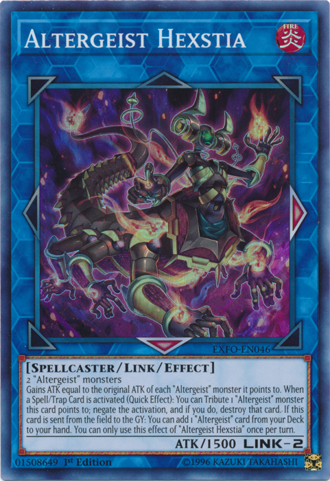Altergeist Hexstia [EXFO-EN046] Super Rare | Jomio and Rueliete's Cards and Comics