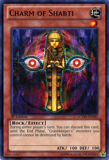 Charm of Shabti [LCYW-EN190] Common | Jomio and Rueliete's Cards and Comics