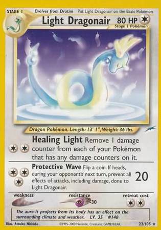 Light Dragonair (22/105) [Neo Destiny Unlimited] | Jomio and Rueliete's Cards and Comics
