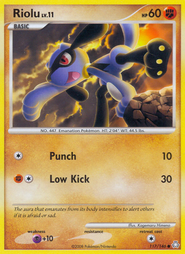 Riolu (117/146) [Diamond & Pearl: Legends Awakened] | Jomio and Rueliete's Cards and Comics