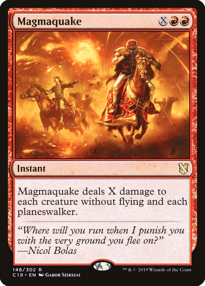 Magmaquake [Commander 2019] | Jomio and Rueliete's Cards and Comics