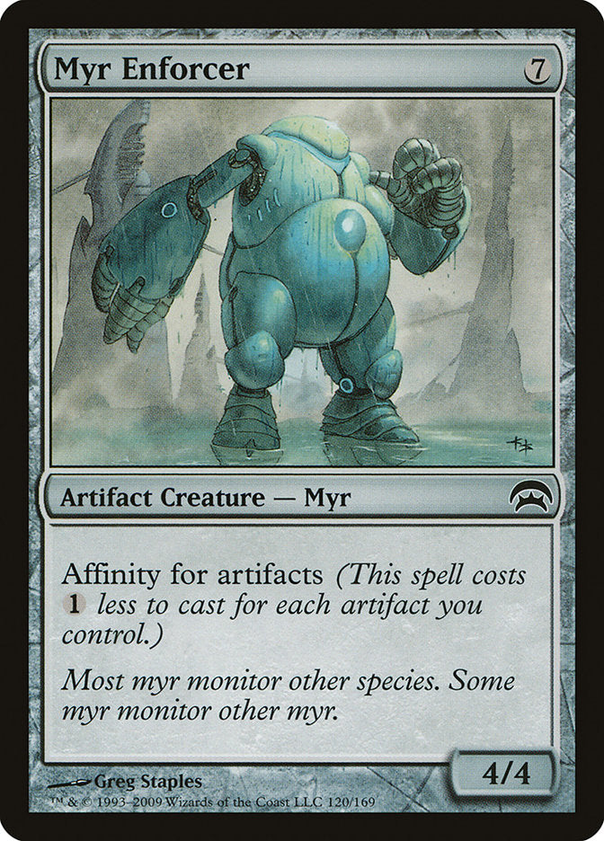 Myr Enforcer [Planechase] | Jomio and Rueliete's Cards and Comics