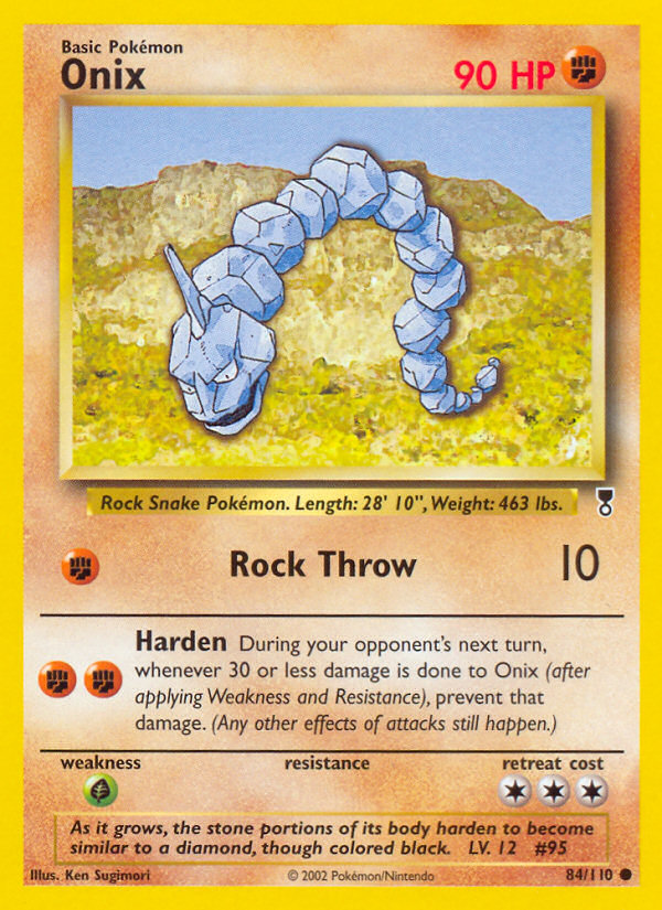 Onix (84/110) [Legendary Collection] | Jomio and Rueliete's Cards and Comics