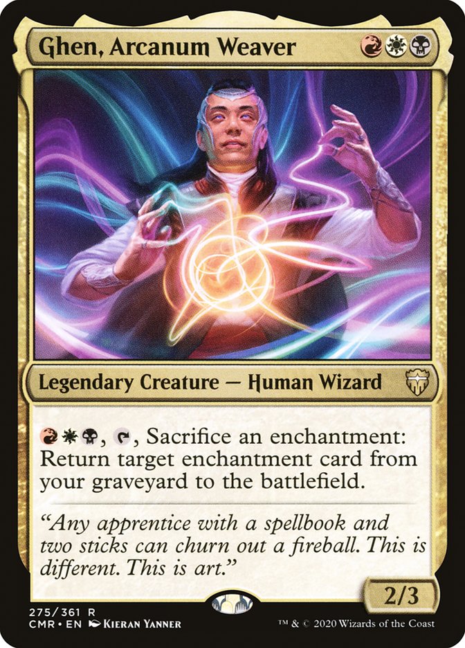 Ghen, Arcanum Weaver [Commander Legends] | Jomio and Rueliete's Cards and Comics
