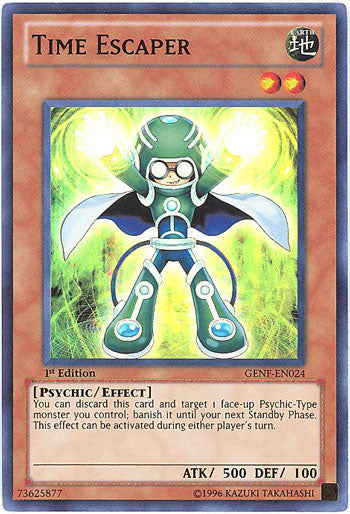 Time Escaper [GENF-EN024] Super Rare | Jomio and Rueliete's Cards and Comics