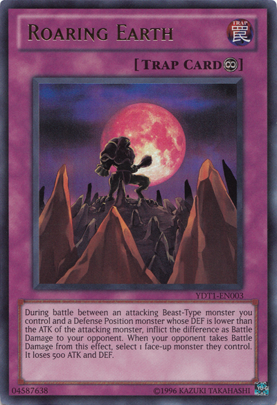 Roaring Earth (5D's Duel Transer) [YDT1-EN003] Ultra Rare | Jomio and Rueliete's Cards and Comics