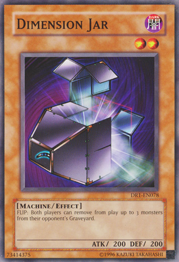 Dimension Jar [DR1-EN078] Common | Jomio and Rueliete's Cards and Comics
