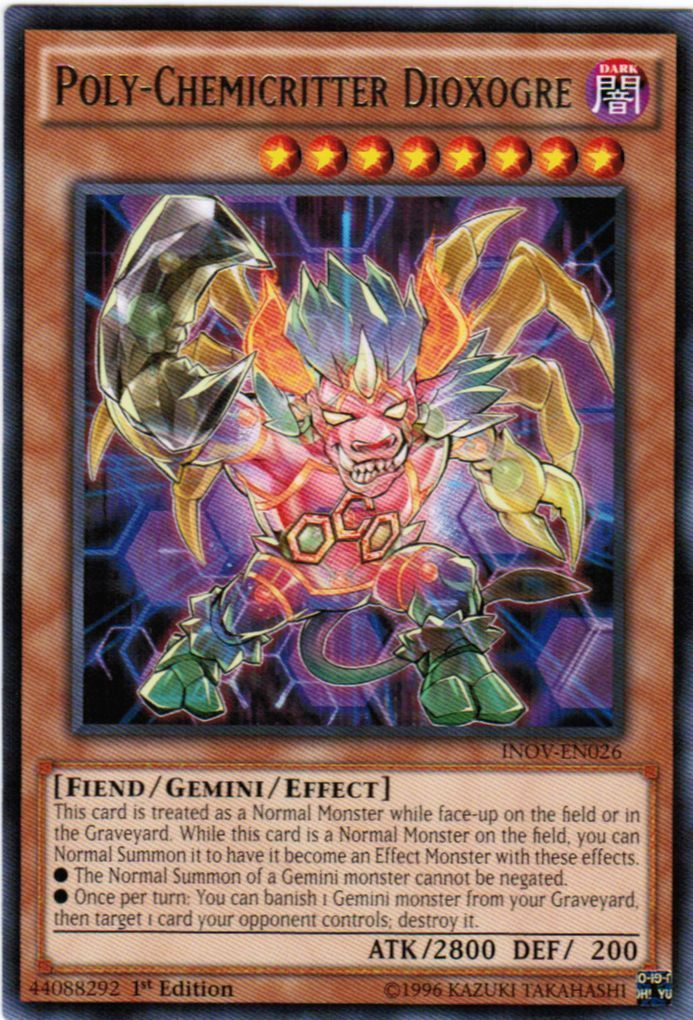 Poly-Chemicritter Dioxogre [INOV-EN026] Rare | Jomio and Rueliete's Cards and Comics