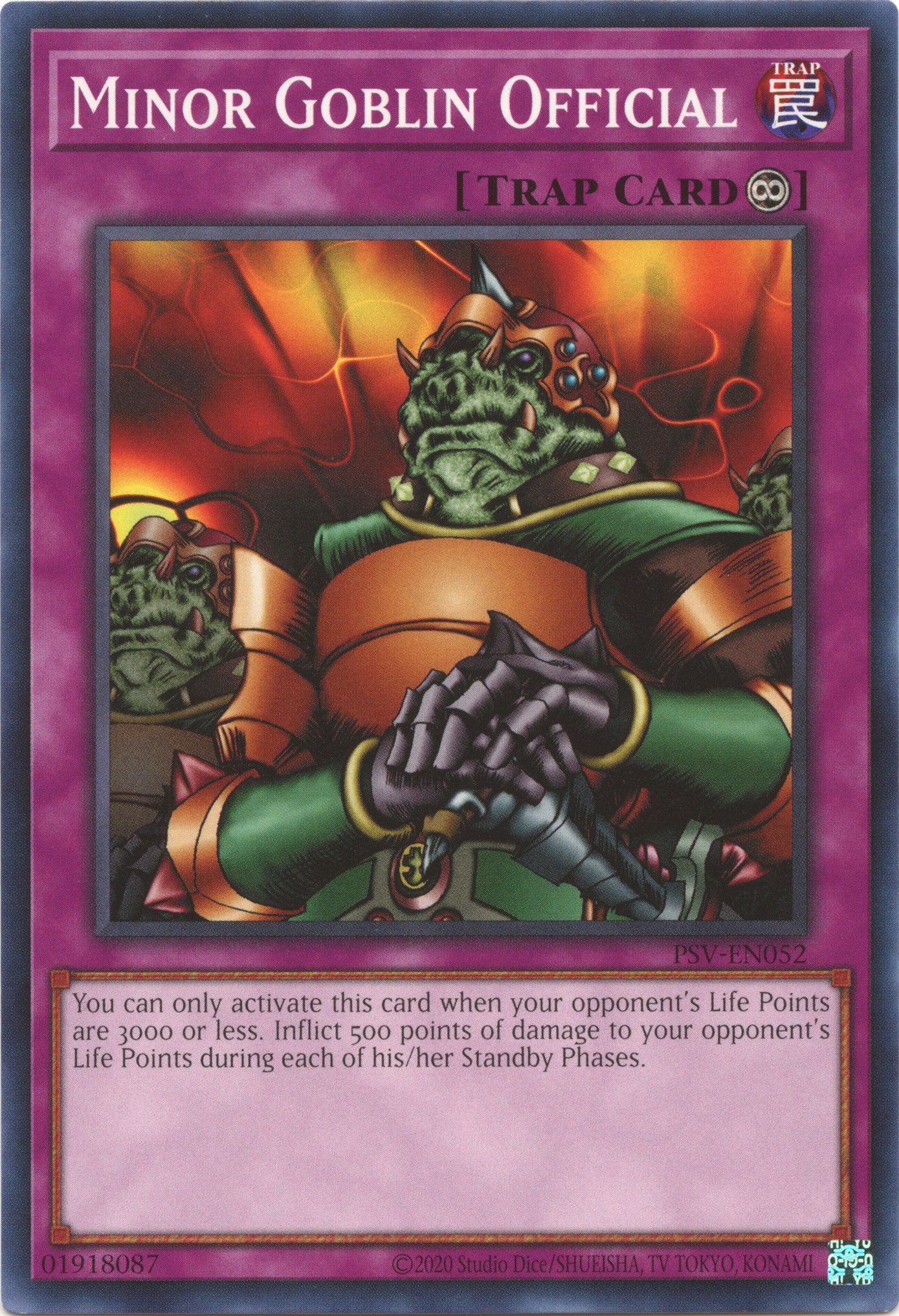 Minor Goblin Official (25th Anniversary) [PSV-EN052] Common | Jomio and Rueliete's Cards and Comics