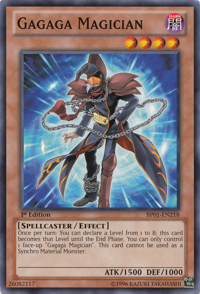 Gagaga Magician [BP01-EN218] Common | Jomio and Rueliete's Cards and Comics