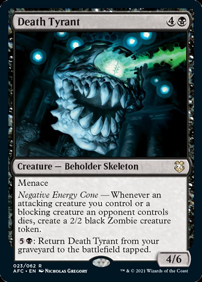 Death Tyrant [Dungeons & Dragons: Adventures in the Forgotten Realms Commander] | Jomio and Rueliete's Cards and Comics