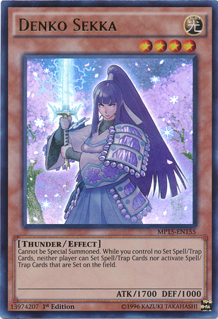 Denko Sekka [MP15-EN155] Ultra Rare | Jomio and Rueliete's Cards and Comics