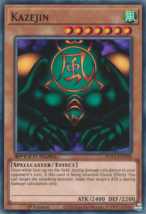 Kazejin [SGX2-END08] Common | Jomio and Rueliete's Cards and Comics