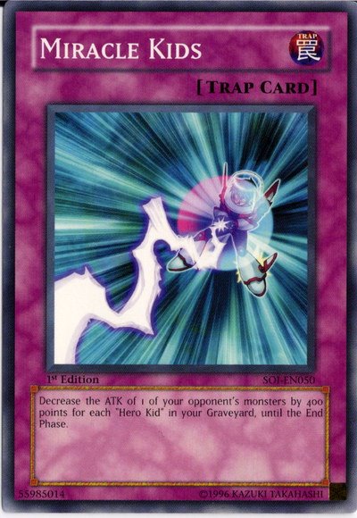 Miracle Kids [SOI-EN050] Common | Jomio and Rueliete's Cards and Comics