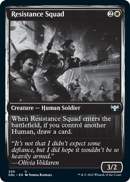 Resistance Squad [Innistrad: Double Feature] | Jomio and Rueliete's Cards and Comics
