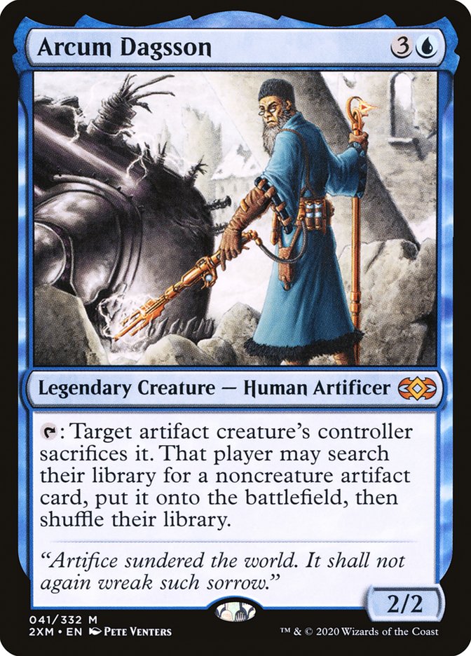 Arcum Dagsson [Double Masters] | Jomio and Rueliete's Cards and Comics