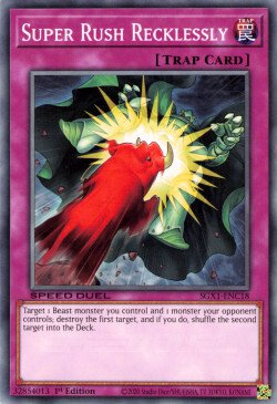 Super Rush Recklessly [SGX1-ENC18] Common | Jomio and Rueliete's Cards and Comics