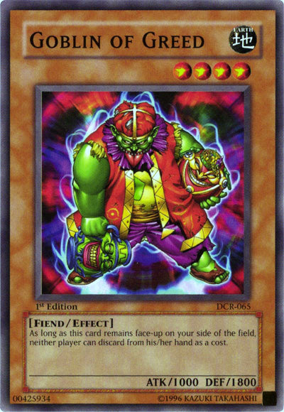 Goblin of Greed [DCR-065] Common | Jomio and Rueliete's Cards and Comics
