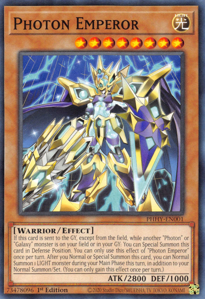 Photon Emperor [PHHY-EN001] Common | Jomio and Rueliete's Cards and Comics