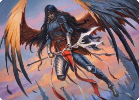 Liesa, Forgotten Archangel Art Card [Innistrad: Midnight Hunt Art Series] | Jomio and Rueliete's Cards and Comics