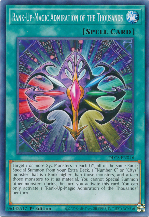 Rank-Up-Magic Admiration of the Thousands [DLCS-EN046] Common | Jomio and Rueliete's Cards and Comics