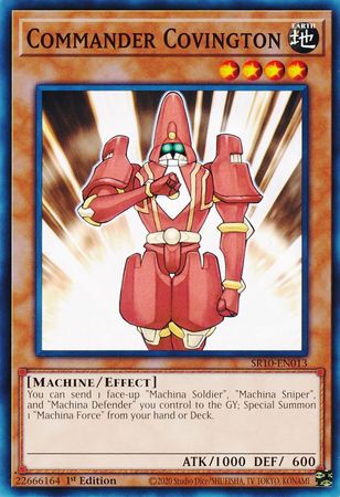 Commander Covington [SR10-EN013] Common | Jomio and Rueliete's Cards and Comics