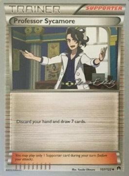 Professor Sycamore (107/122) (Bebe - Jesper Eriksen) [World Championships 2016] | Jomio and Rueliete's Cards and Comics