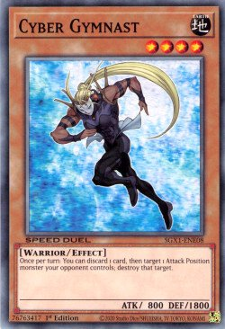 Cyber Gymnast [SGX1-ENE08] Common | Jomio and Rueliete's Cards and Comics