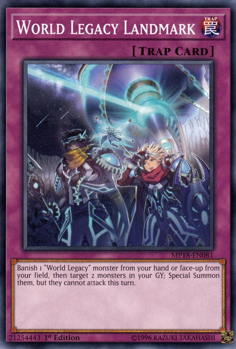 World Legacy Landmark [MP18-EN081] Common | Jomio and Rueliete's Cards and Comics
