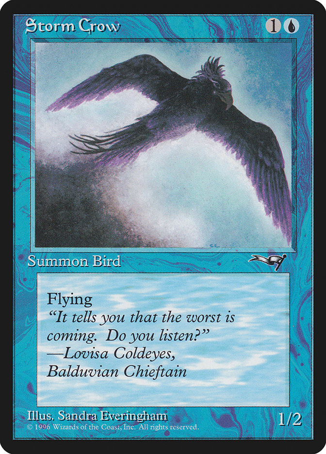 Storm Crow (Looking Ahead) [Alliances] | Jomio and Rueliete's Cards and Comics