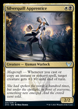 Silverquill Apprentice [Strixhaven: School of Mages] | Jomio and Rueliete's Cards and Comics