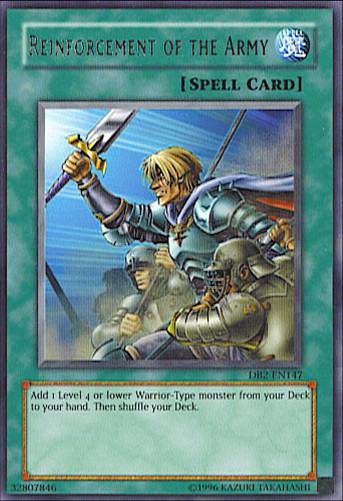 Reinforcement of the Army [DB2-EN147] Rare | Jomio and Rueliete's Cards and Comics