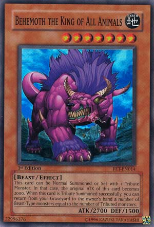 Behemoth the King of All Animals [FET-EN014] Super Rare | Jomio and Rueliete's Cards and Comics