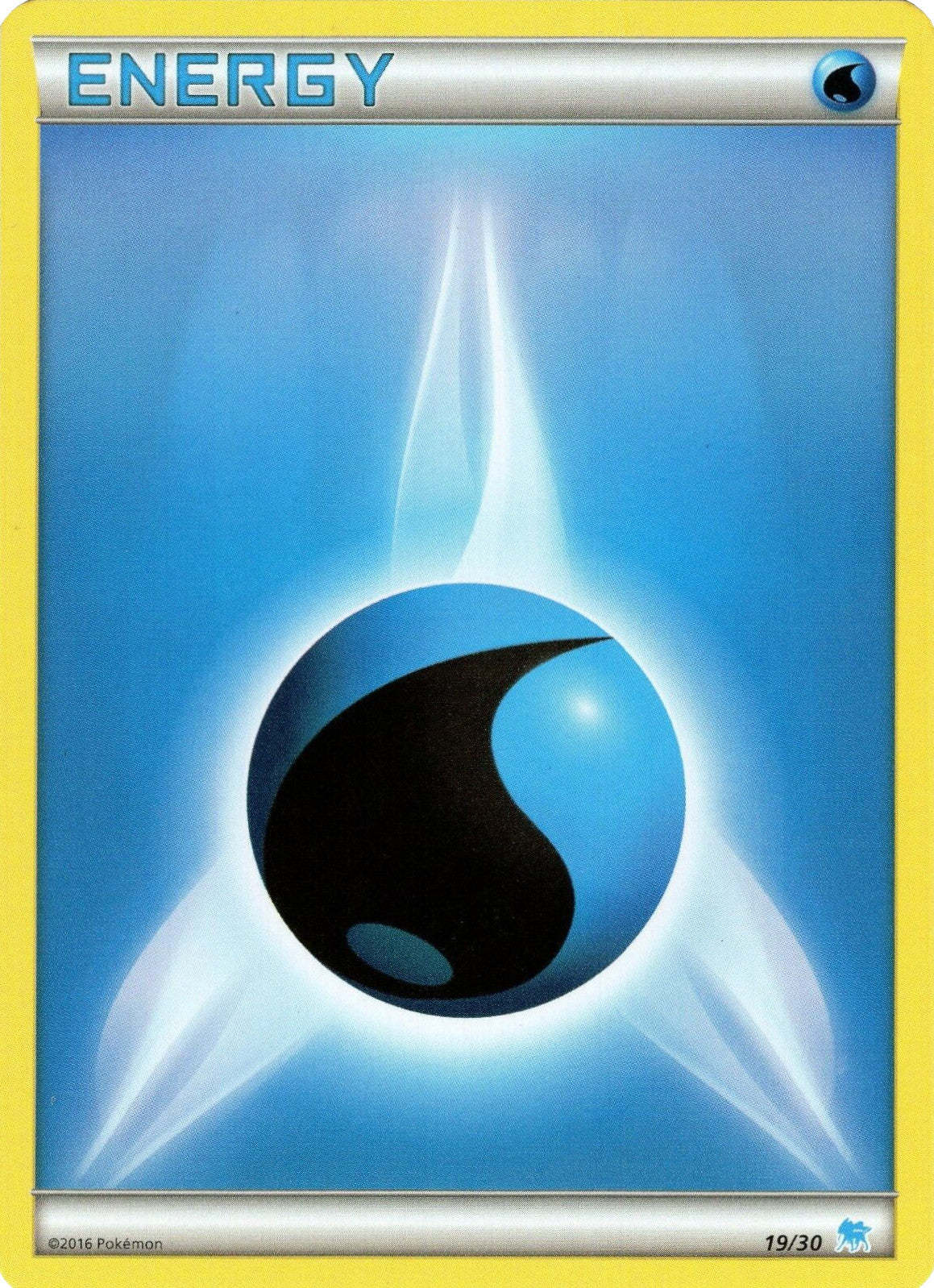 Water Energy (19/30) [XY: Trainer Kit 3 - Suicune] | Jomio and Rueliete's Cards and Comics