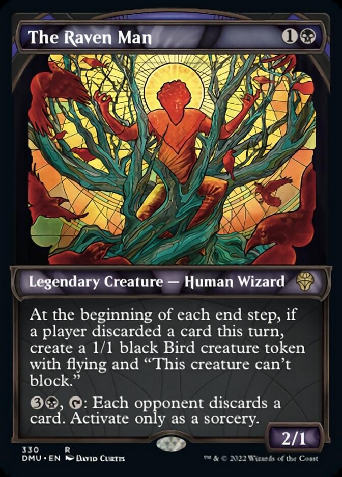 The Raven Man (Showcase Textured) [Dominaria United] | Jomio and Rueliete's Cards and Comics
