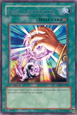 Spell Absorption [FET-EN039] Rare | Jomio and Rueliete's Cards and Comics