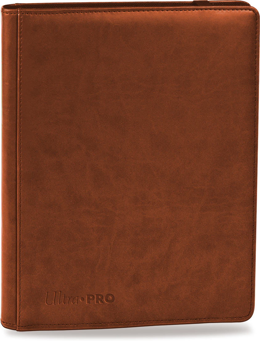 Ultra PRO: 9-Pocket Premium PRO-Binder (Brown) | Jomio and Rueliete's Cards and Comics