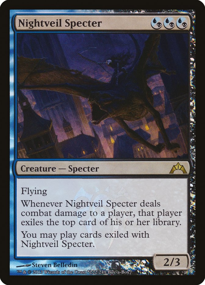 Nightveil Specter (Buy-A-Box) [Gatecrash Promos] | Jomio and Rueliete's Cards and Comics