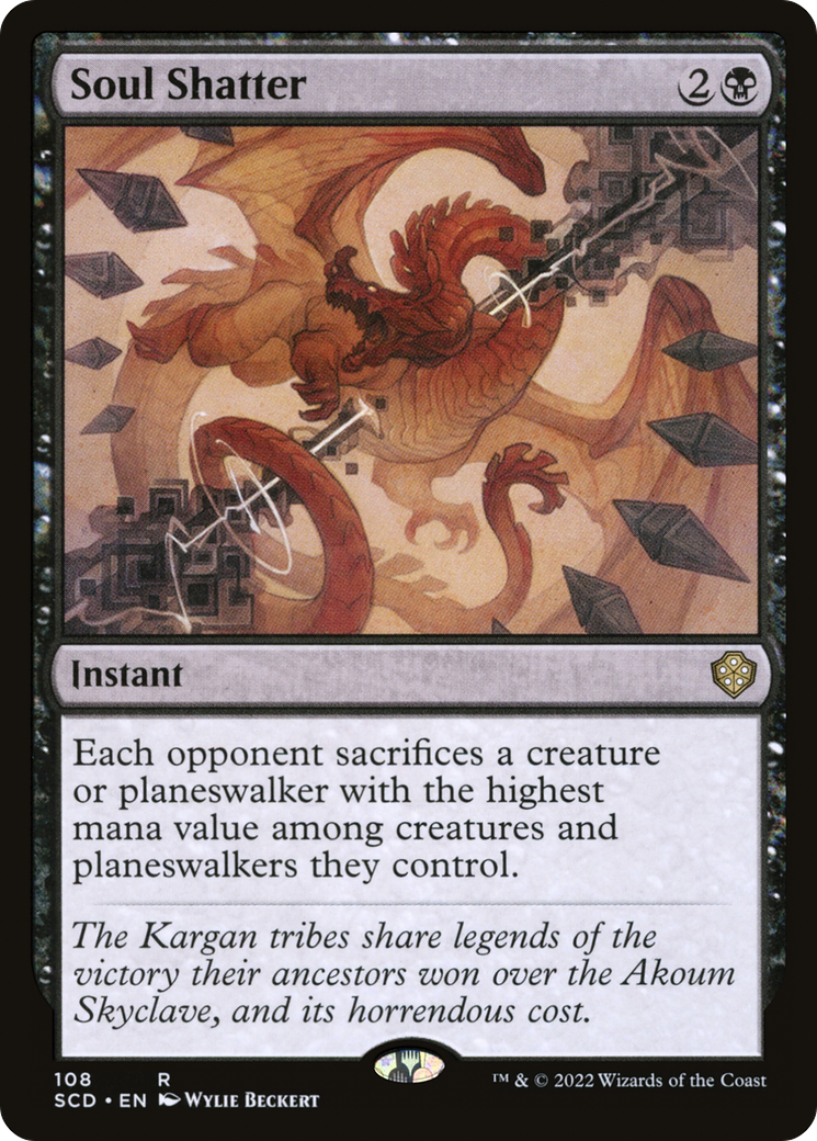 Soul Shatter [Starter Commander Decks] | Jomio and Rueliete's Cards and Comics