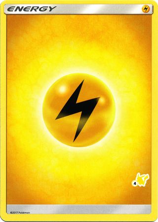 Lightning Energy (Pikachu Stamp #4) [Battle Academy 2020] | Jomio and Rueliete's Cards and Comics